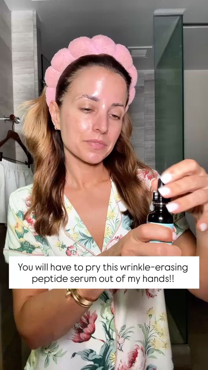 You will have to pry this wrinkle-erasing petite serum out of my hands! Can extend life of your Botox! I use morning and night and one bottle easily lasts 4-5 months. Anti-aging favorites! 

#LTKBeauty #LTKmorningroutine #LTKselfcare