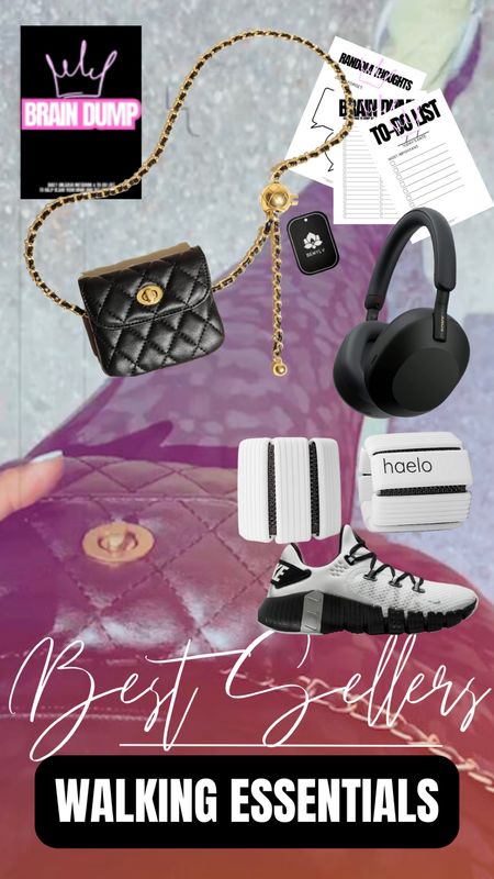 These are my current favorite best sellers in our tone babe walking community and we know you are going to love them too.  You'll find me tone babe walking most days with these essentials.  sneakers, key pouch for id, chapstick, tiny pepper spray...... it looks so much like chanel ya'll.  So super cute.  they sell out fast though so grab one or two.  #ltkpartner #womenover50 #ltksale #ltkfind #salealert  

#LTKunder50 #LTKFitness #LTKFind