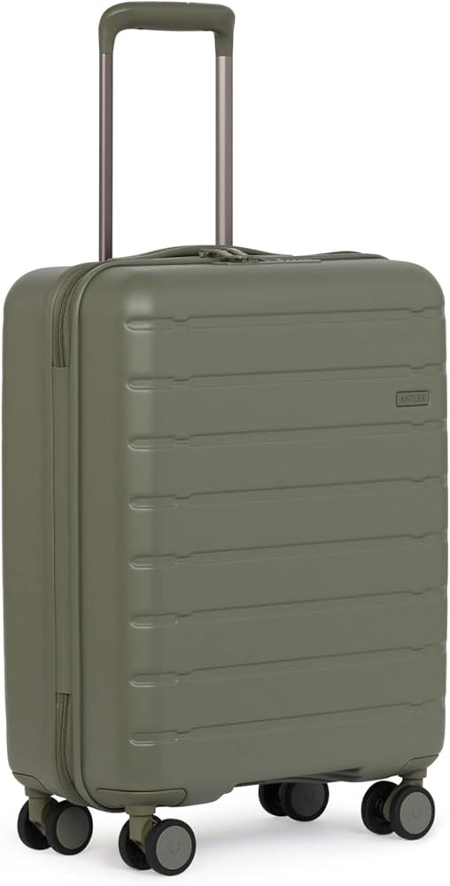 ANTLER - Stamford 2.0 Hard Shell Cabin Suitcase - 54.1 x 40.2 x 20 cm 37L, Lightweight, 4 Spinner... | Amazon (UK)