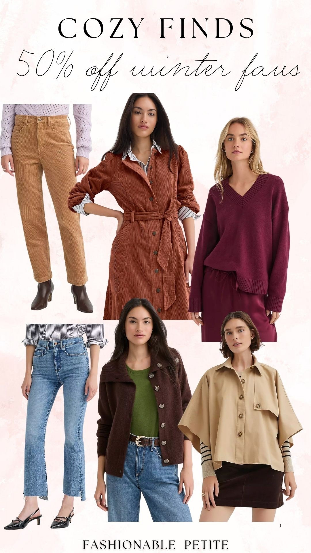 Loft fall outfits! 50% off sitewide. 


Fall outfit, corduroy, petite, jeans, sweaters 

#LTKPetite #LTKFindsUnder100 #LTKSaleAlert