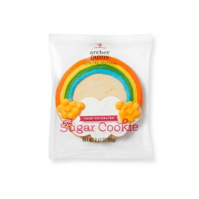 St. Patrick's Day Rainbow Sugar Cookie - 2.12oz - Archer Farms™ | Target