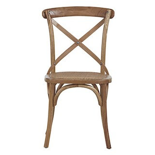 Constance Side Chairs Set of 2 with Handwoven Rattan & Solid Hardwood | Ballard Designs, Inc.