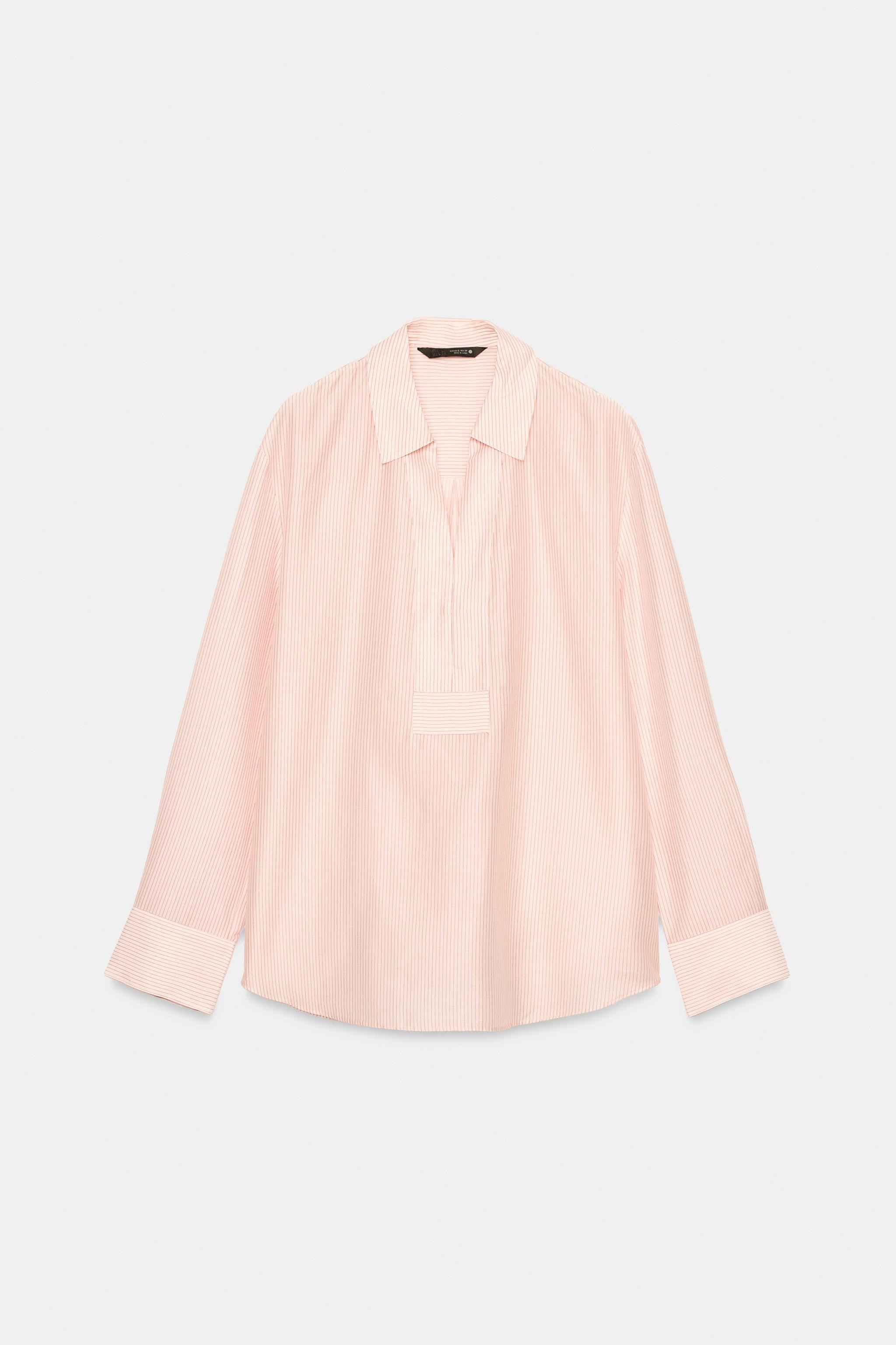 ZW COLLECTION STRIPED SHIRT | Zara US