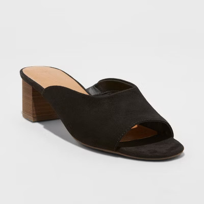 Women's Rosalynn Block Heeled Mule - Universal Thread™ | Target