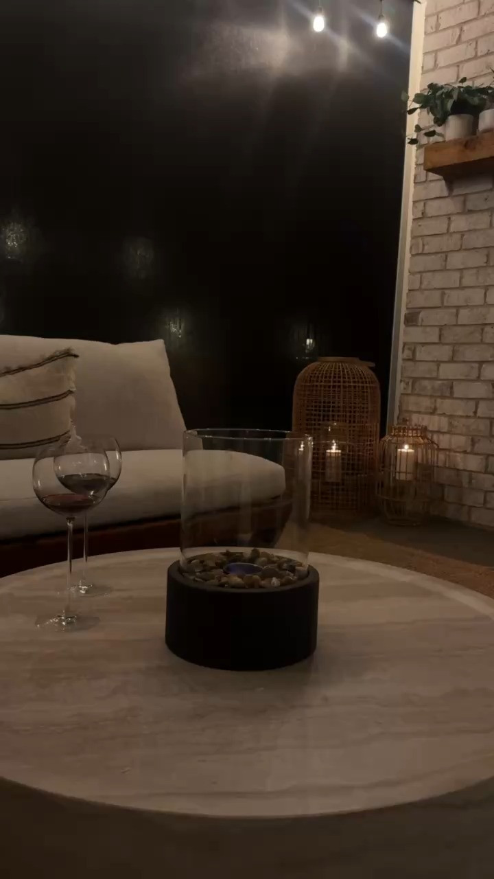 Amazon mini fireplace - under $50 

 #LTKGiftGuide #LTKWatchNow #LTKFindsUnder50