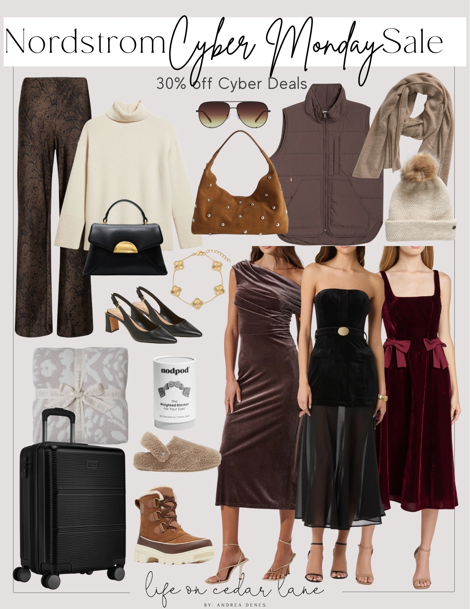 Nordstrom Cyber Monday- so many awesome deals on fashion, home, shoes & more! Plus free shipping & returns!

#nordstromfashion #giftsforher #giftguide




#LTKOver40 #LTKCyberWeek #LTKSaleAlert