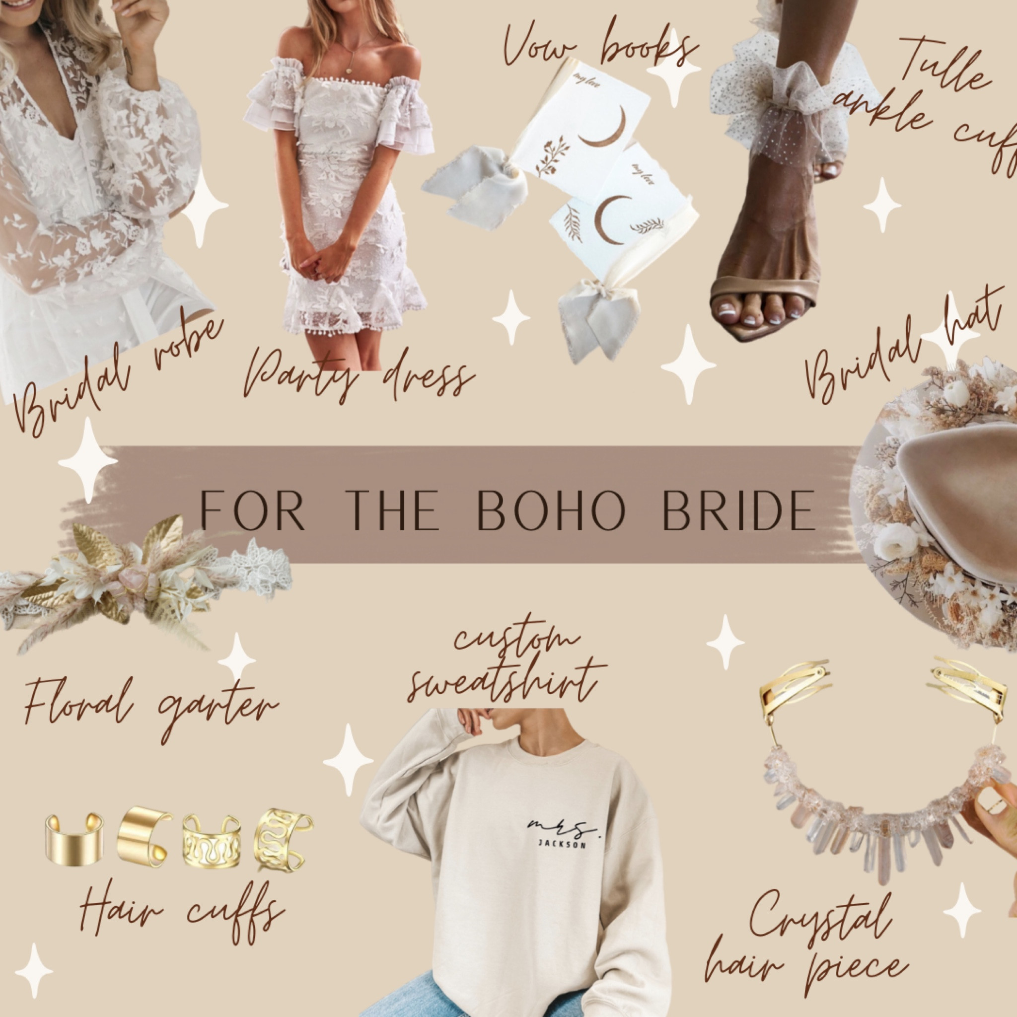 For the boho bride. 🫶🏻✨

#LTKwedding #LTKbeauty