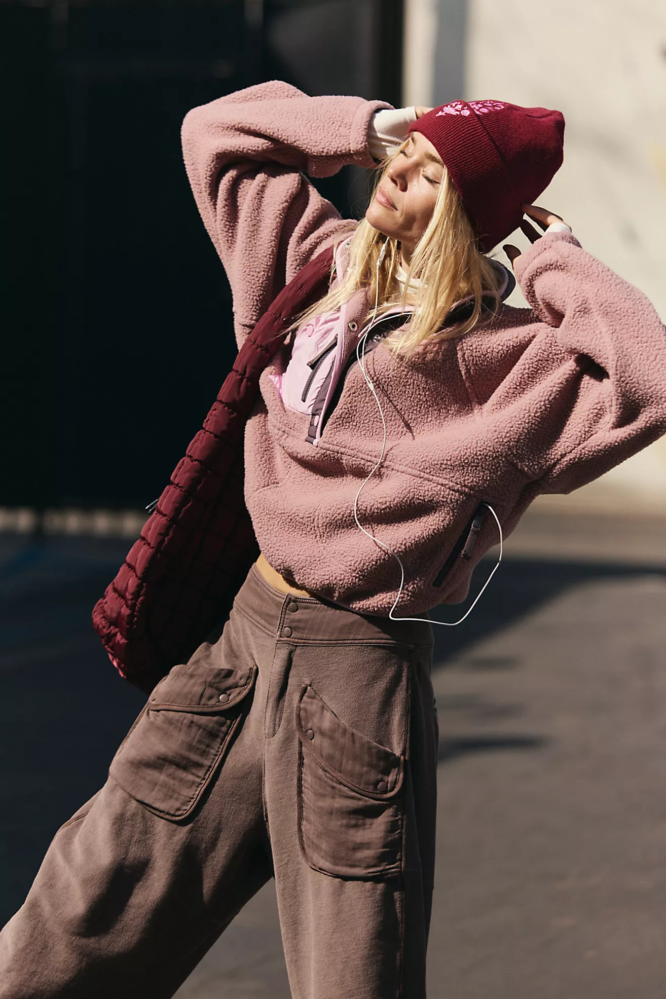 Hit The Slopes Colorblock Fleece Pullover | Free People (Global - UK&FR Excluded)