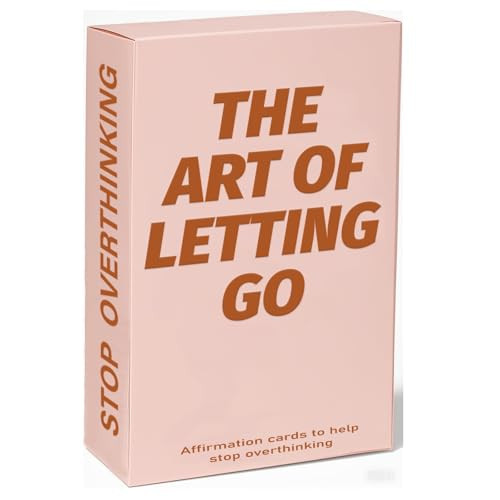 Faivykyd Art of Letting Go Affirmation Cards - Mental Health & Mindfulness Gifts for Women to Stop Overthinking & Relieve Stress - Self Care for Besties, Coworkers & Female Friends. | Amazon (US)