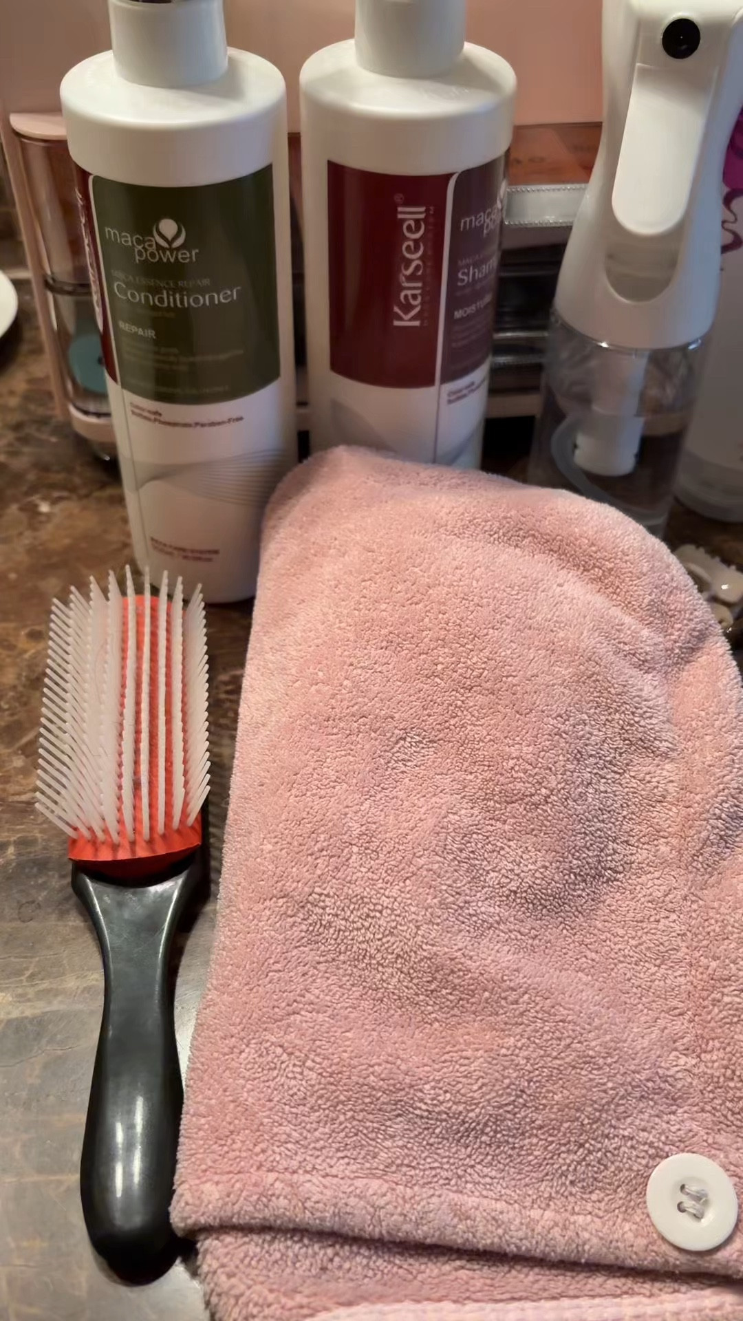 Curly hair essentials for defined, frizz free curls including curl creams, gels, microfiber towels, denman brushes, deep conditioners, and gentle hair accessories. 

#LTKselfcare #LTKBeauty