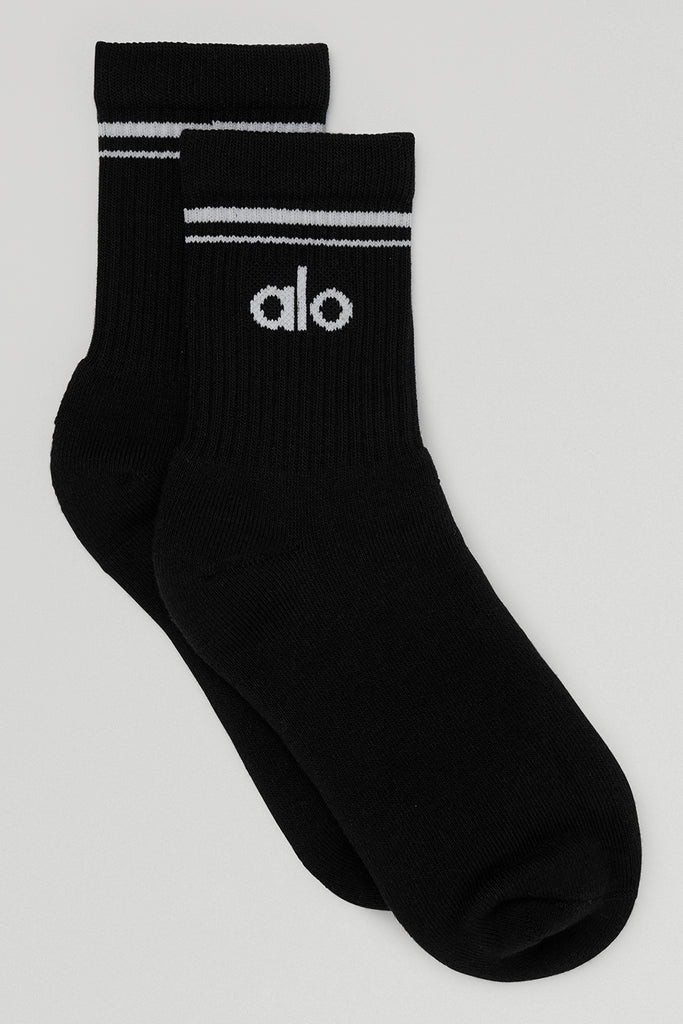 Unisex Half-Crew Throwback Sock | Alo Yoga (US)