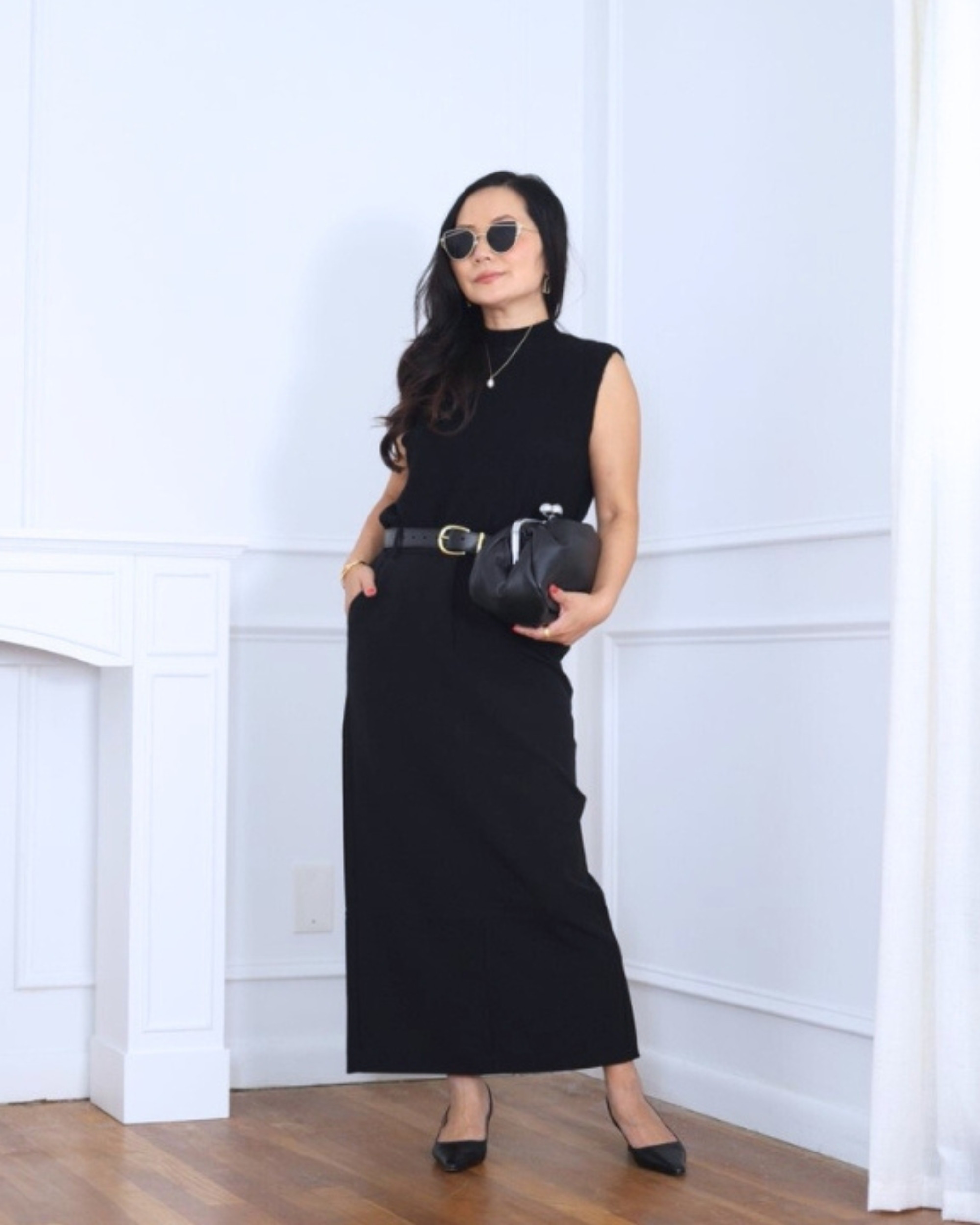 Wearing a mock neck top from Quince and a skirt from Express — a simple yet refined pairing that’s effortlessly chic. I’m 5’2, wearing size S.

#LTKPetite #LTKOver40 #LTKStyleTip