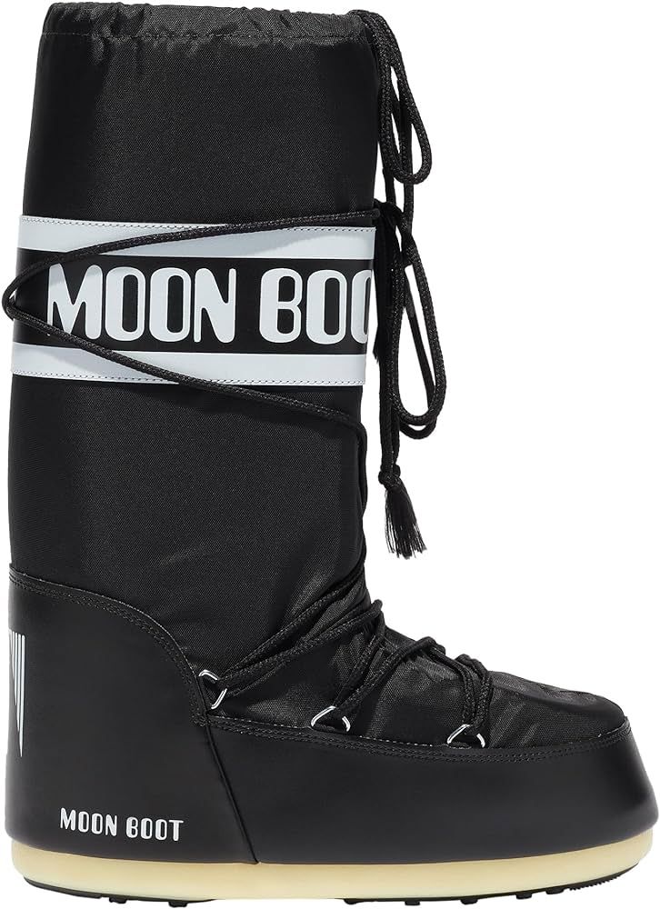 Amazon.com: Moon Boot, Icon Nylon Unisex Boots, 35/38, Black : Luxury Stores | Amazon (US)