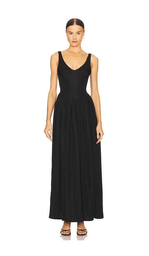 DELFI Isodora Long Dress in Black. Size M | Revolve Clothing (Global)