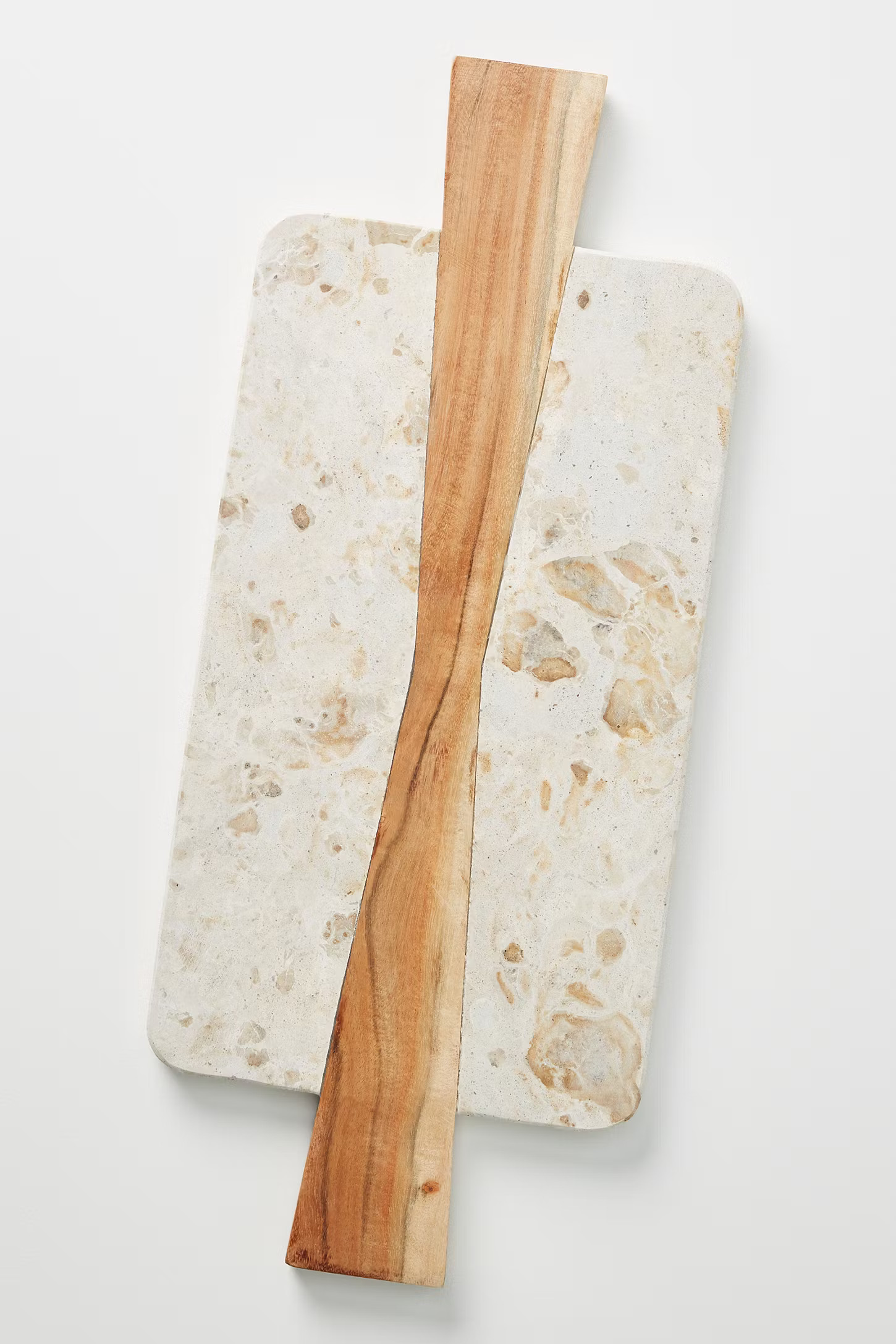 Marbled Acacia Cheese Board | Anthropologie (US)