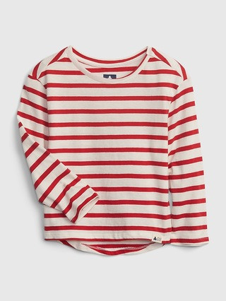 Toddler 100% Organic Cotton Mix and Match Stripe Long Sleeve T-Shirt | Gap (US)