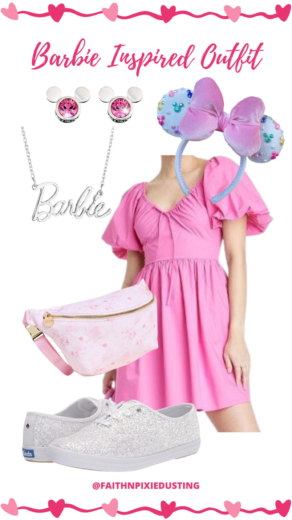 Barbie Inspired Outfit, Disney Barbie, Theme Park Barbie, 

#LTKstyletip #LTKU #LTKtravel