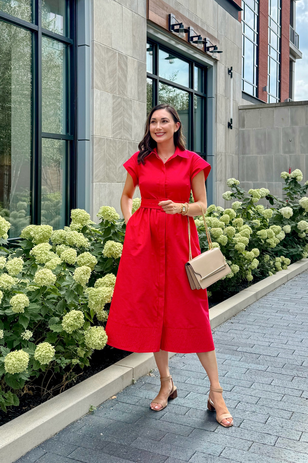 Classic red midi dress ❤️

Wearing size small. Fits tight in bust so size up if busty

Summer dress 
Red dress 
Classic dress 


#LTKStyleTip #LTKTravel #LTKSeasonal