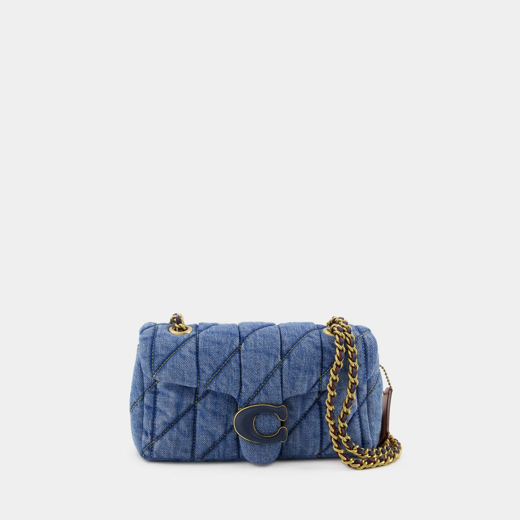 Tabby 20 Shoulder Bag - Coach - Canvas - Blue | Monnier Paris (ROW)