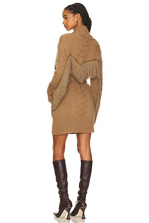 Midi Rodeo Robe in Almond | Revolve Clothing (Global)