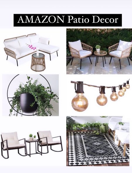 Patio decor, outdoor furniture sets, boho patioo

#LTKSeasonal #LTKstyletip #LTKhome