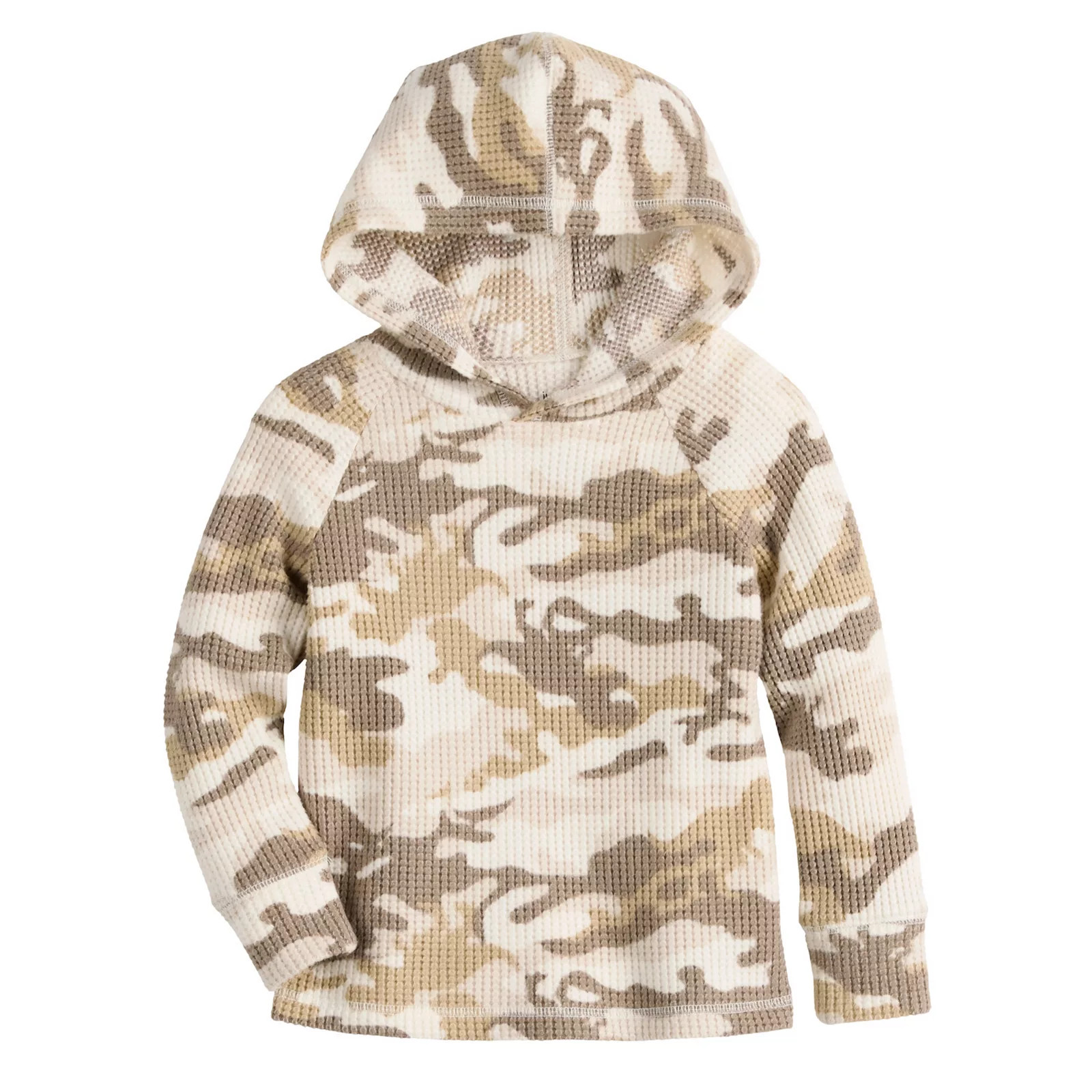 Baby & Toddler Boy Jumping Beans® Long Sleeve Thermal Hoodie | Kohl's