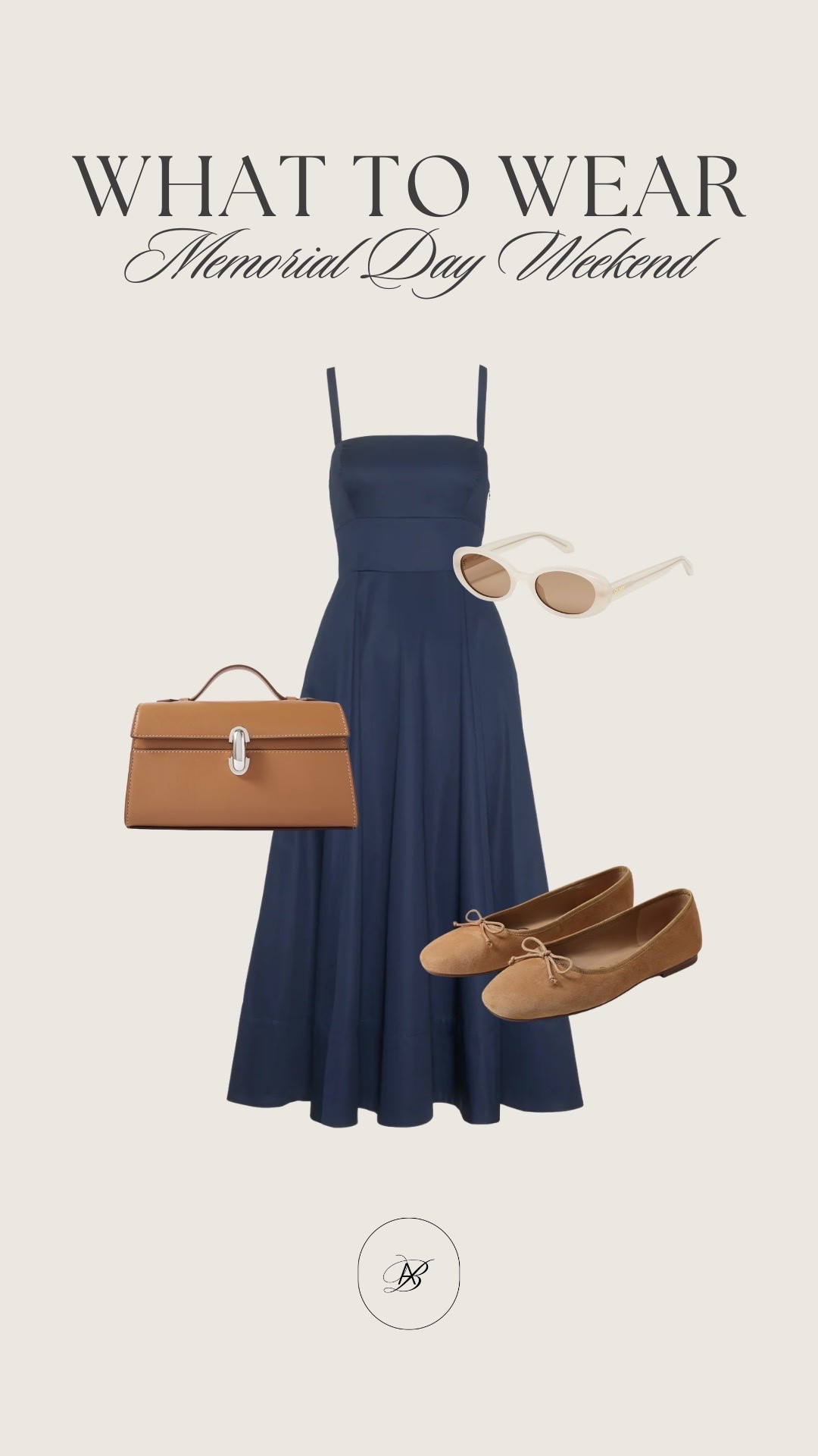 Memorial Day weekend outfit inspo 🤍 

Mdw, mdw outfit, mdw outfits, summer dress, summer outfit, elevated mdw look, summer look, navy dress, ballet flats

#LTKootd #LTKSeasonal
