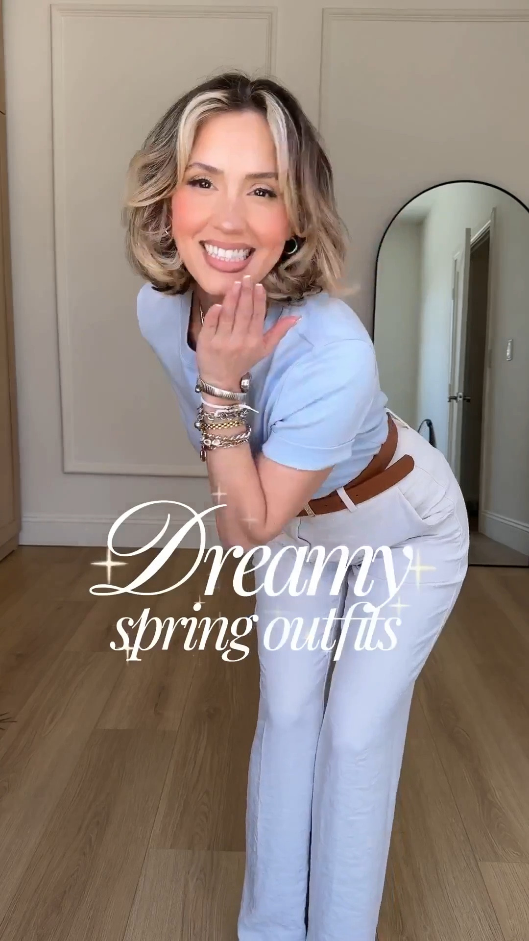 omg the dreamiest spring gems from @dynamiteclothing ✨

Size 4 in trousers
XS in dress 
Small in everything else! 

#LTKgrwm #LTKPetite #LTKootd