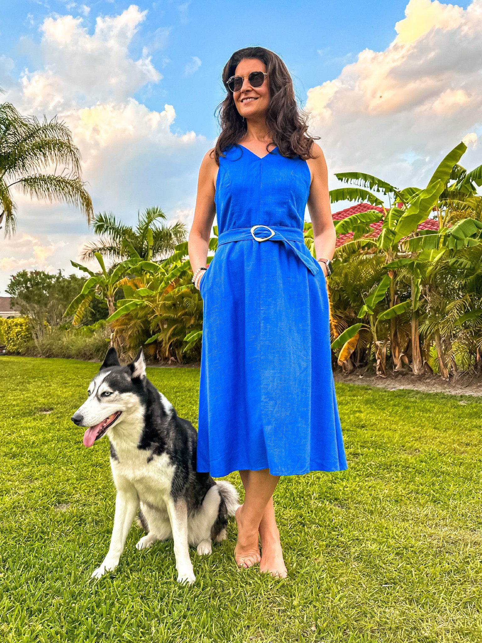 Blue Linen dress 💙✨

#LTKFind #LTKSeasonal #LTKtravel
