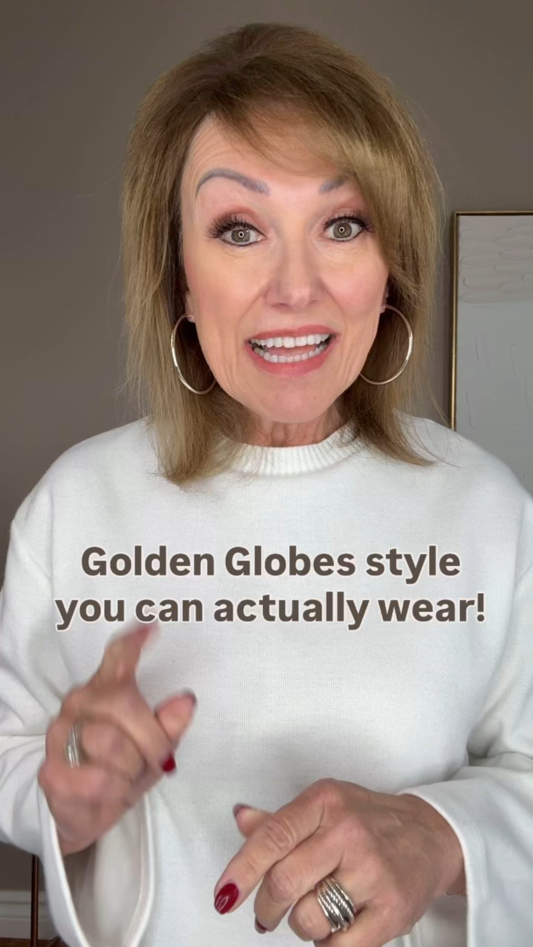 Golden Globes style → real life wardrobes.

This year’s red carpet wasn’t about excess — it was about intention.
Here’s what actually translates into everyday dressing:

✨ Black & white dominated, with bold color stepping in when neutrals were skipped
✨ Waist-defining silhouettes with movement and asymmetry
✨ Fluid fabrics like satin and silk instead of heavy texture
✨ One statement piece of jewelry — necklace, earrings, or ring — not all three

The best takeaway? You don’t need a gown to borrow from red-carpet style. You just need to know what to look for.

Here are some everyday pieces to add to your wardrobe.

#LTKootd #LTKOver40 #LTKWorkwear