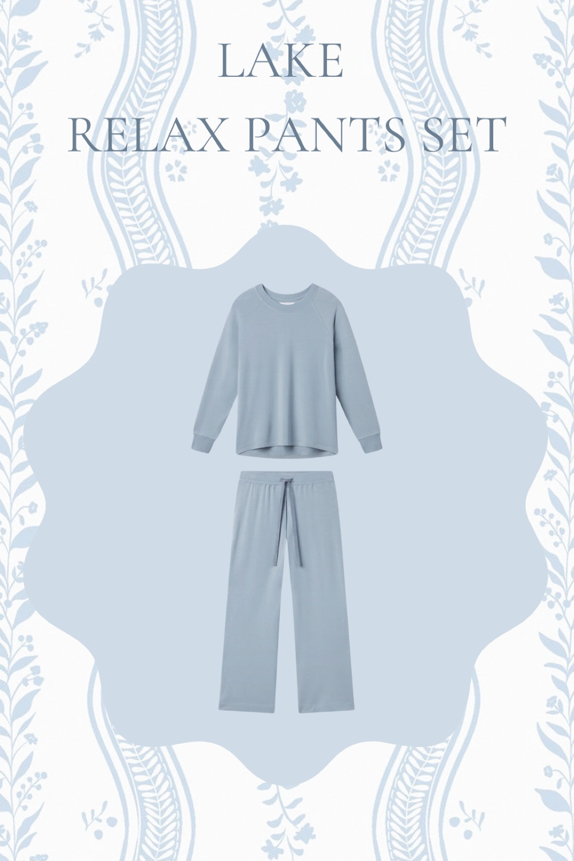 The coziest Lake set with an elastic waistband made from 95% modal and 5% spandex! I own the dusty blue color and have been living in it! I sized up to a Medium for extra comfort! 

#LTKGiftGuide
