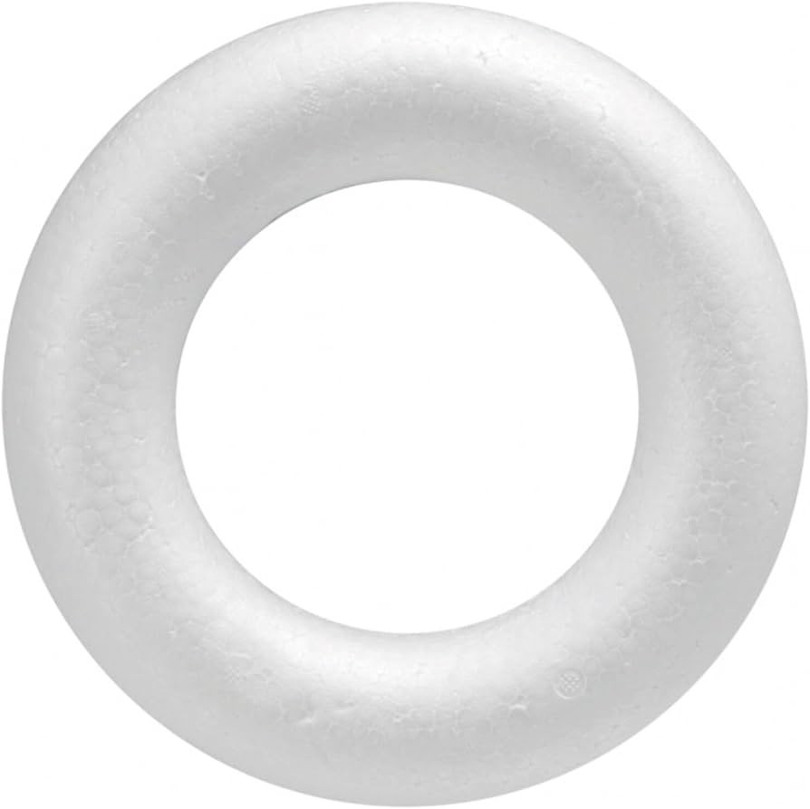 NEU Styroporhalbringe/Styropor-Römer, 1 Stück, 35 cm | Amazon (DE)