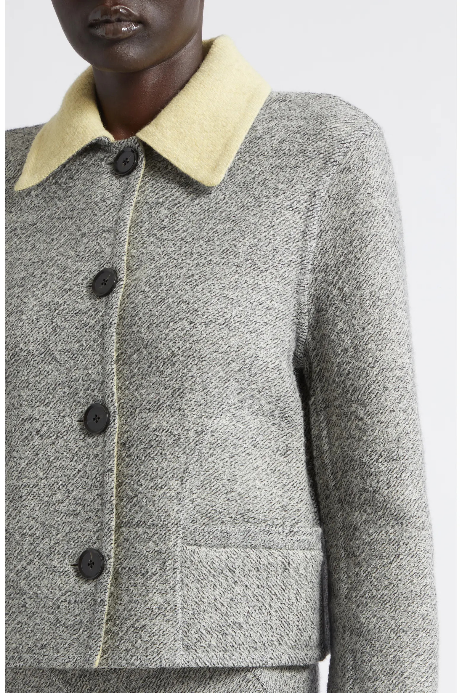 Proenza Schouler Gaelle Double Face Wool Blend Tweed Jacket (Women) | Nordstrom | Nordstrom