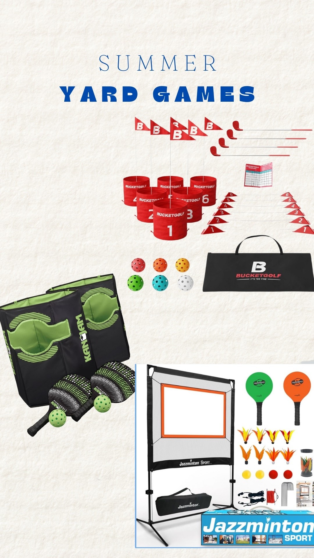 Perfect yard games for the summer!!! 

#LTKActive #LTKSeasonal #LTKHome