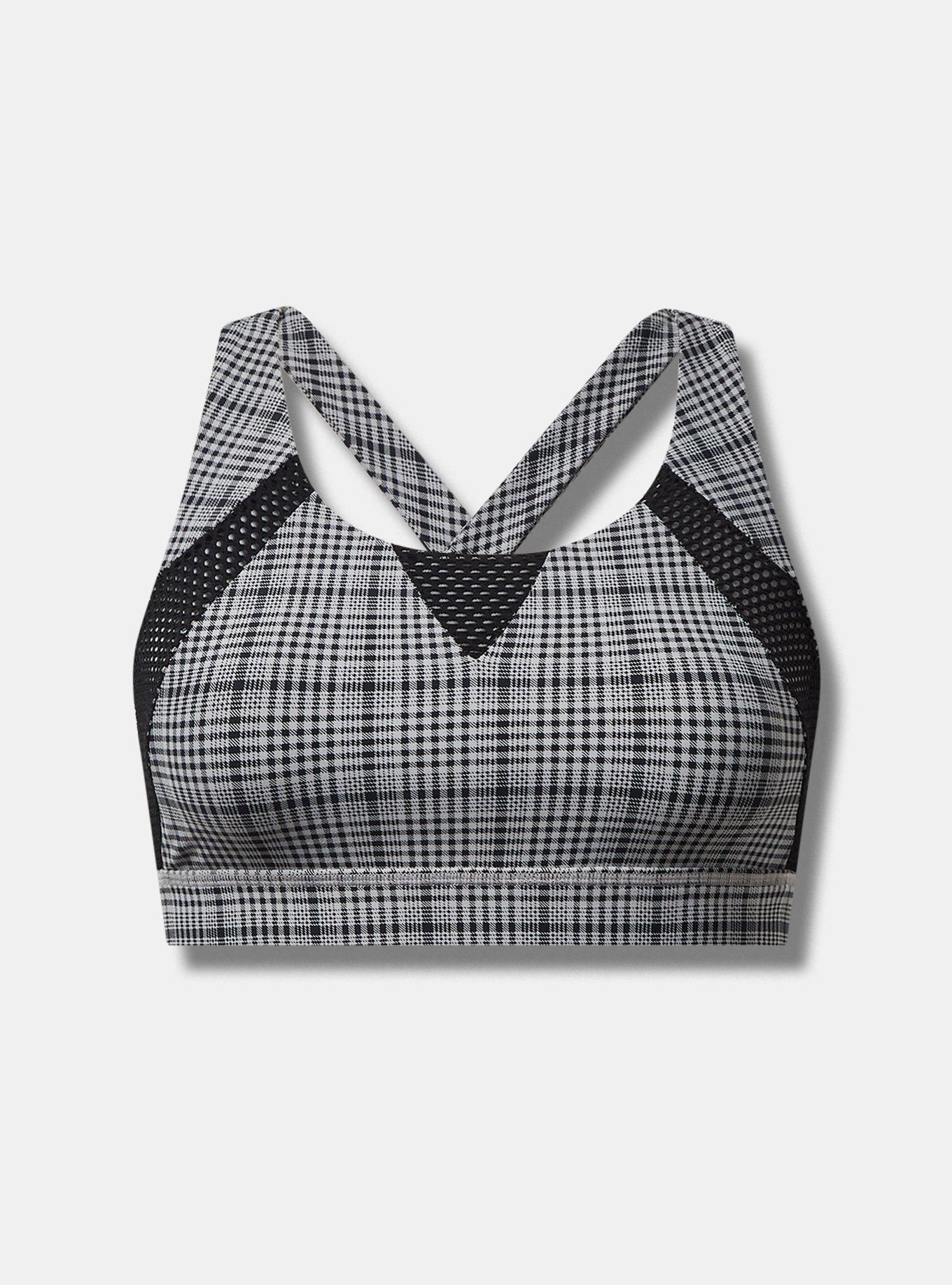 Low Impact Wireless Mesh Cut-Out Active Sports Bra | Torrid (US & Canada)