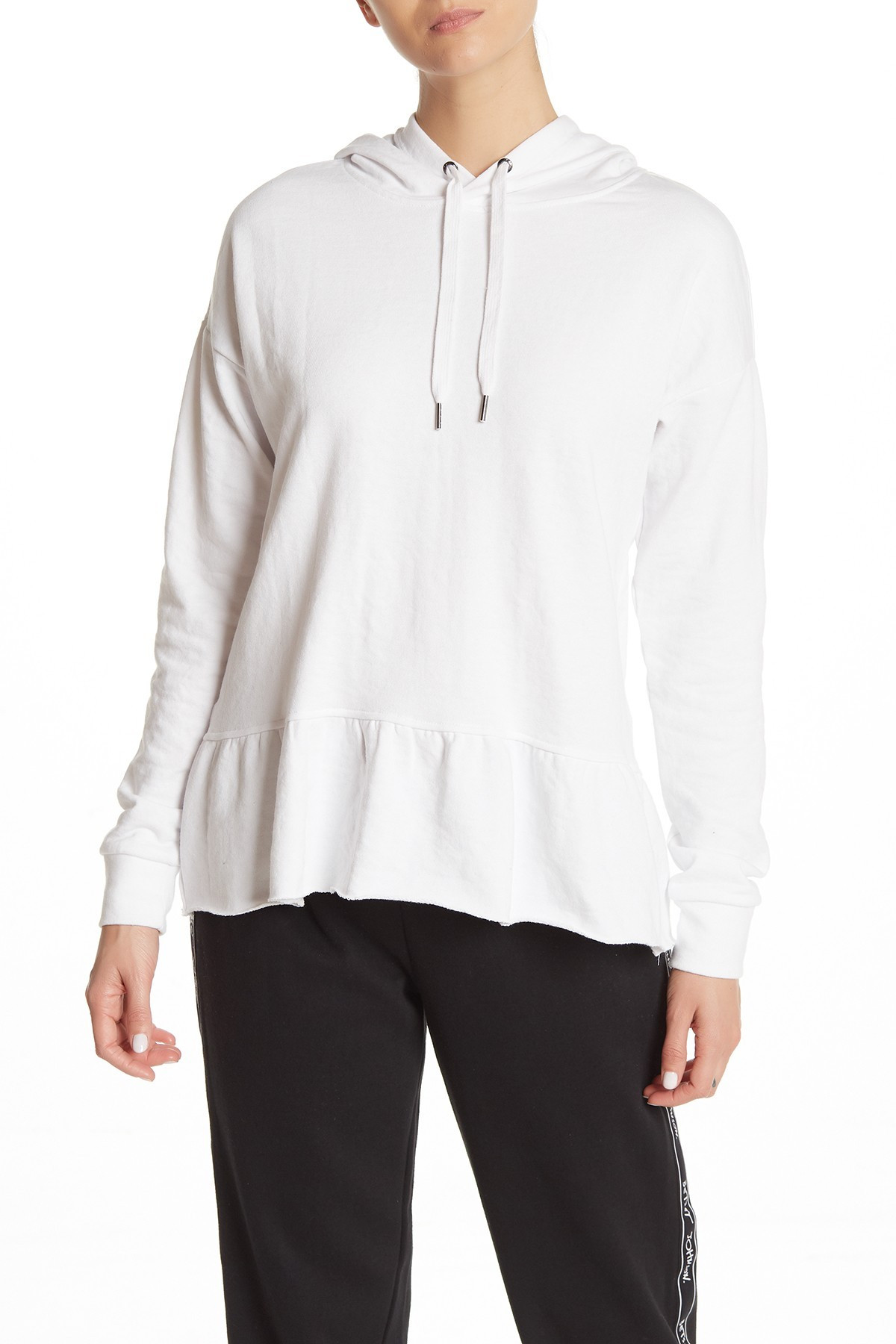 Betsey Johnson | Ruffle Peplum Crop Hoodie | Nordstrom Rack | Nordstrom Rack
