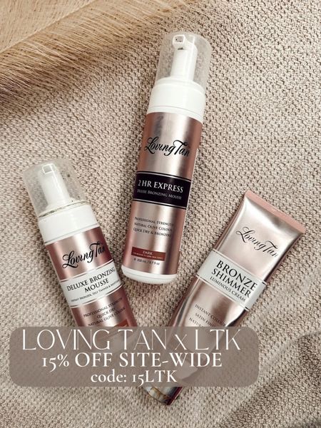 My go to self tanner! I use dark! 
Loving tan sale! 15% off site-wide! ✨✨
code: 15LTK


Beauty sale. Self tan. Gifts for her. Tanning. Self tanner.  Beauty finds. 

#LTKFindsUnder50 #LTKBeauty #LTKSaleAlert