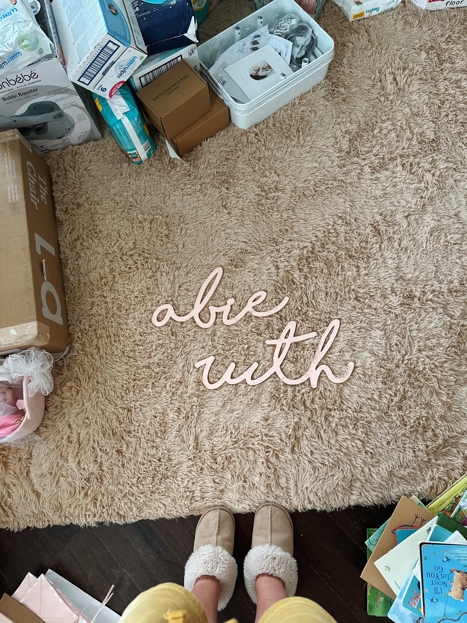 Nursery things ☺️ I love this wooden custom name sign! I can’t wait to hang it over her crib & finally show you guys everything we’ve been doing to turn our spare room into a nursery 🌸

Order your custom name sign at the link! 

#LTKbump #LTKunder50 #LTKbaby