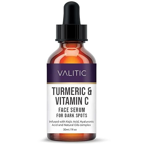 VALITIC Vitamin C Face Serum for Anti Aging - Hyaluronic Acid, Collagen, Kojic Acid, Turmeric Oil... | Amazon (US)
