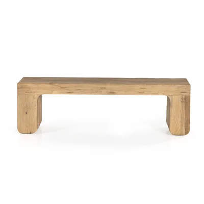 Merrick Accent Bench - Natural Elm | Perigold