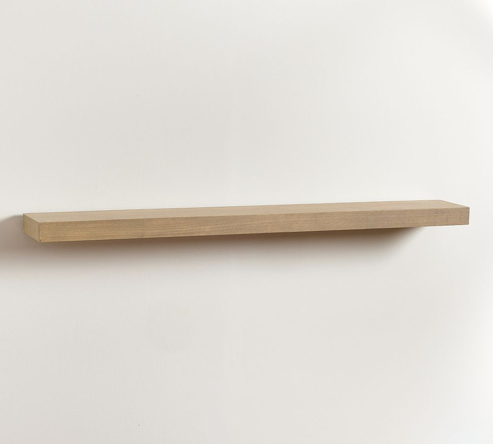 Brighton Floating Wood Shelves (36"-60") | Pottery Barn (US)