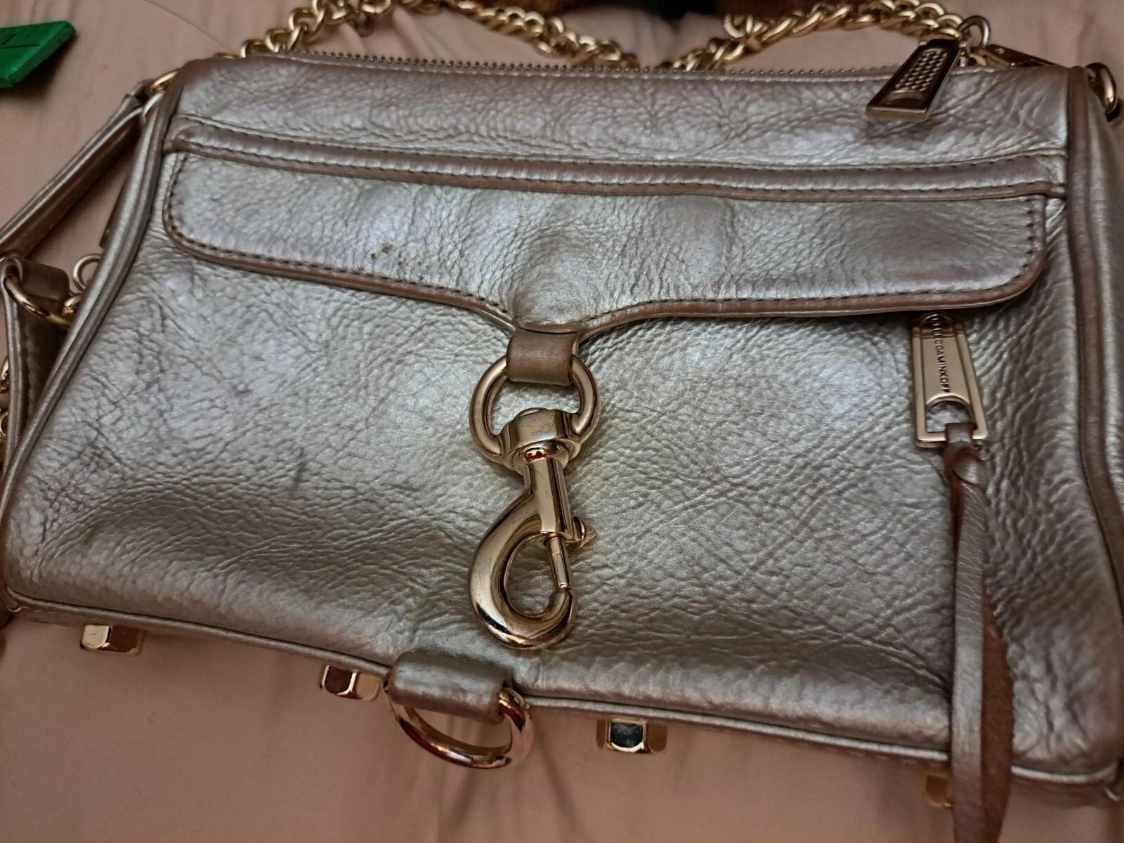 Rebecca Minkoff Metallic Crossbody Bag retail $80 | eBay AU