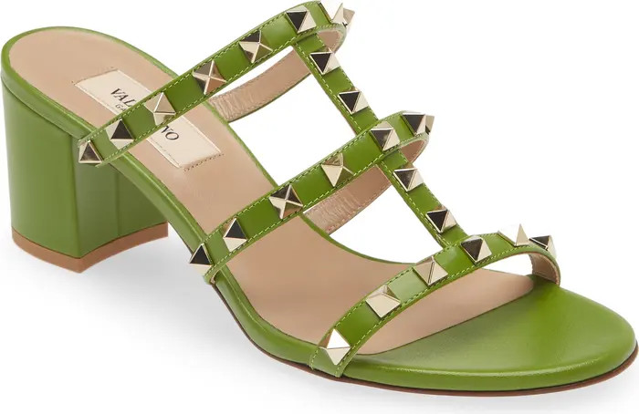 Rockstud Slide Sandal (Women) | Nordstrom