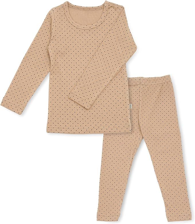 Baby Boys Girls Polka dot Pajama Set 6M-8T Kids Toddler Snug fit Cotton Sleepwear | Amazon (US)