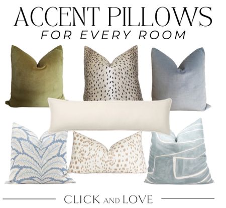 Accent pillows for every room! Use these to add color and patterns to your sofa or bedding!

Etsy, custom pillows, throw pillow, accent pillow, pillows for every room, stripe pillow, pattern pillows, velvet pillow, antelope pillow, bedding pillow, sofa pillow, bedroom decor, living room decor,  neutral pillow, traditional home, modern home, budget friendly pillow 



#LTKstyletip #LTKhome #LTKunder50
