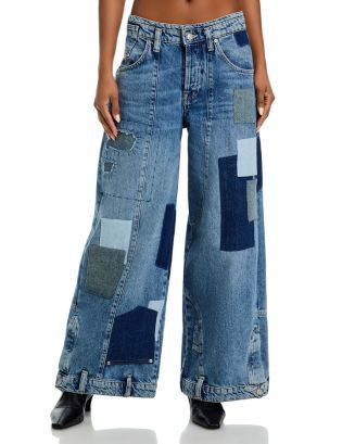 We The Free Head Over Heels Mid Rise Jeans in Turn Me Up | Bloomingdale's (US)