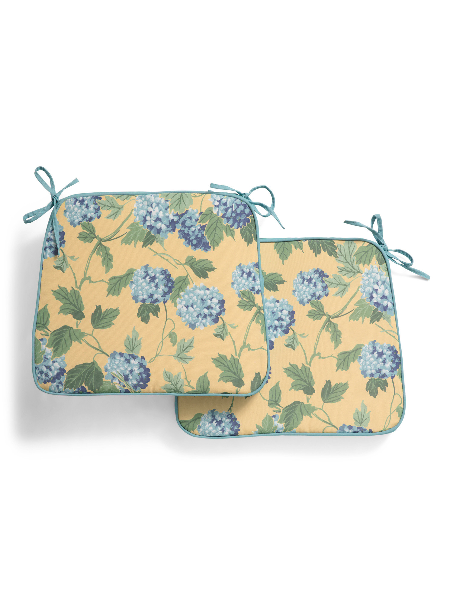 2pk Salcedo Hydrangeas Bistro Chair Pad | TJ Maxx