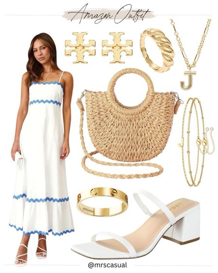 Amazon dress maxi summer outfit idea 

#LTKFindsUnder50 #LTKOver40 #LTKSeasonal