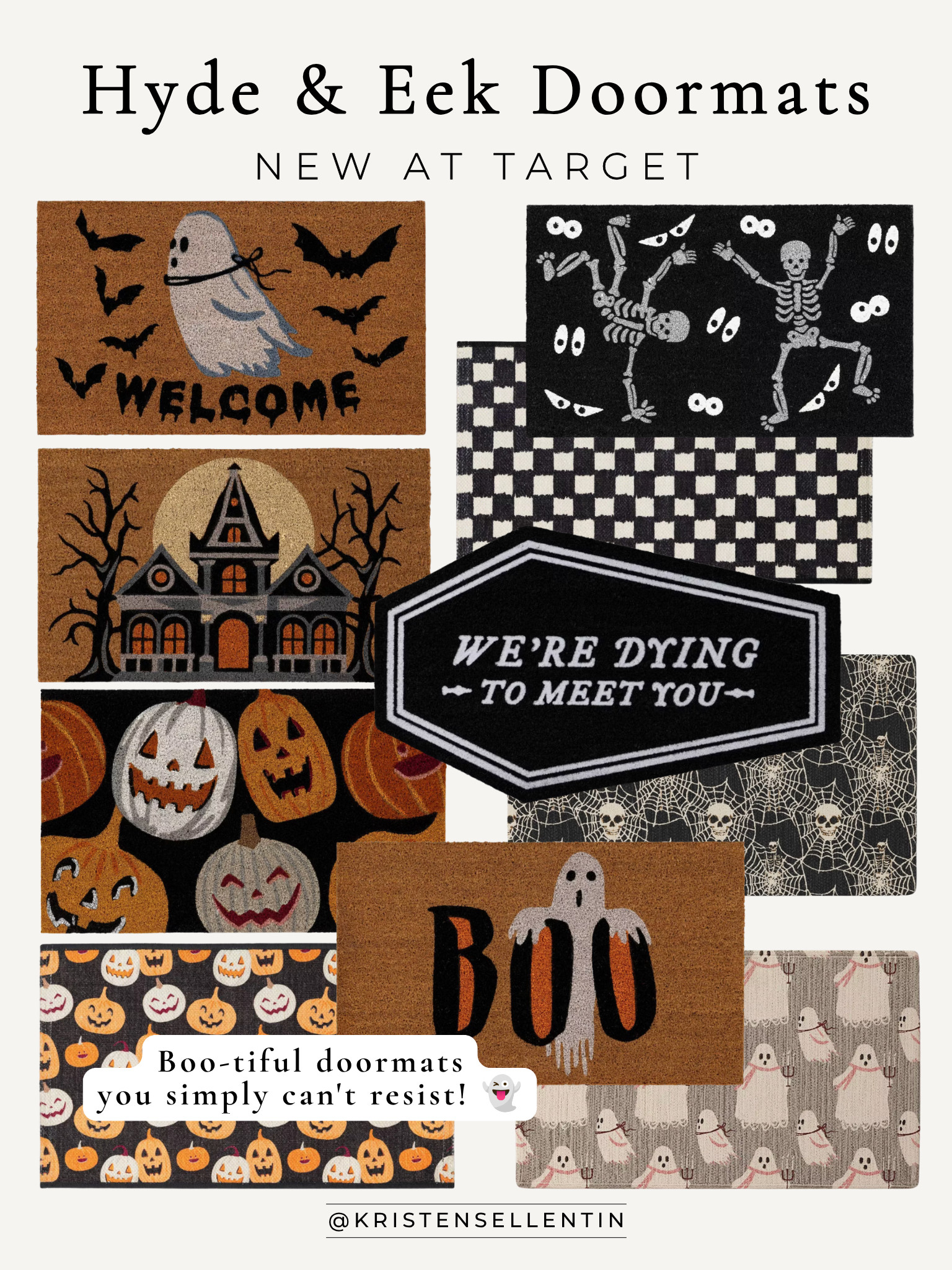 New Arrivals! Hyde & Eek Doormats @ Target! So many spooky options! 

 #LTKmomlife #LTKSeasonal #LTKHome