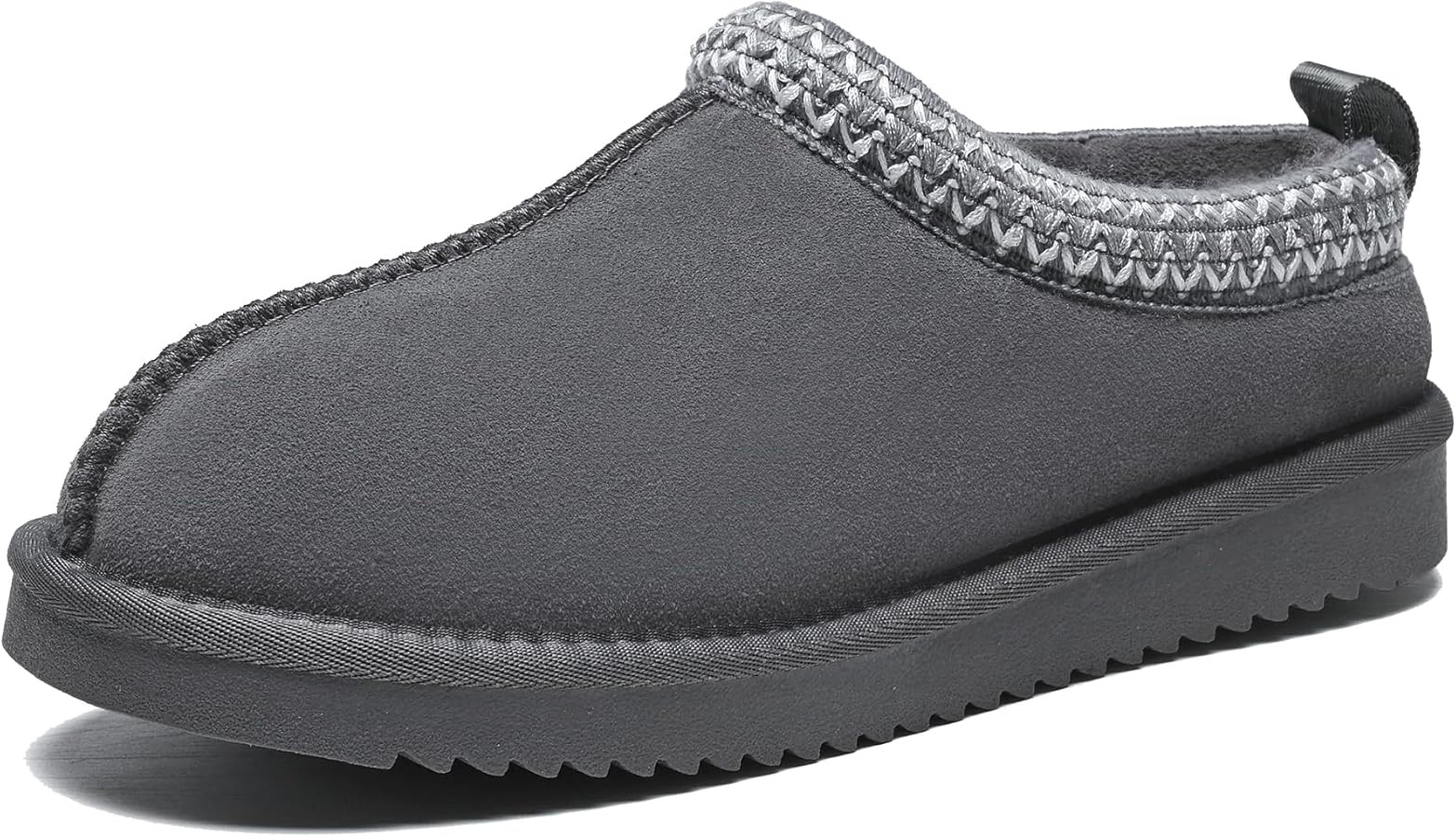 Women's Slippers Genuine Suede Platform Mini Boots Mens Faux Fur Warm Lining Winter Mules Cozy Wa... | Amazon (US)